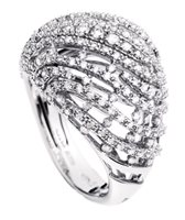 Anneau Salvini Femme Beverly Hills in Or blanc Diamante 20049794-15 - 20049794-15